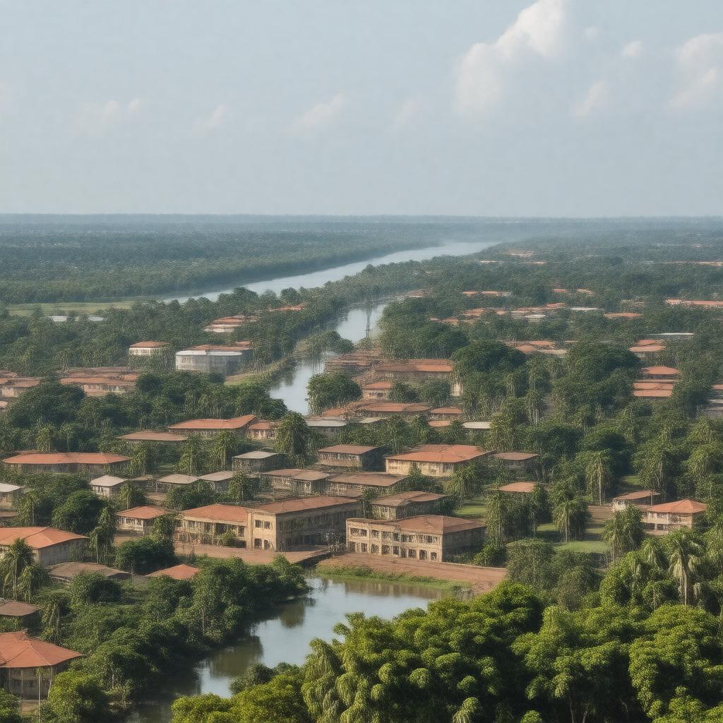 AI-created image of Kitwe, Zambia