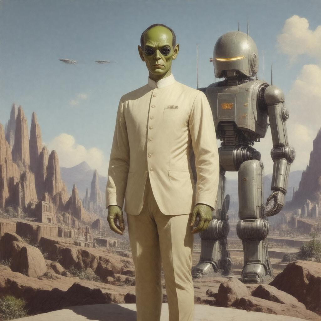 AI-created image of Klaatu