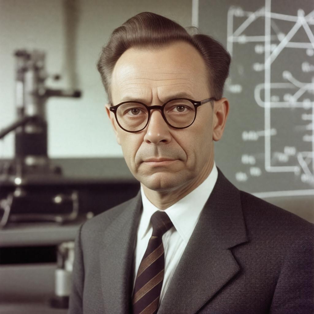 AI-created image of Klaus Fuchs