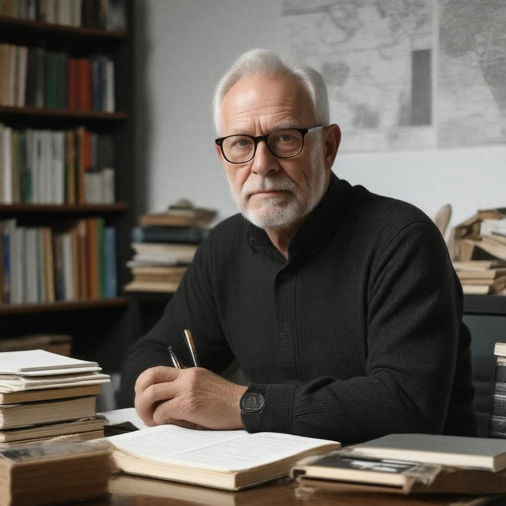 AI-created image of Klaus Hasselmann