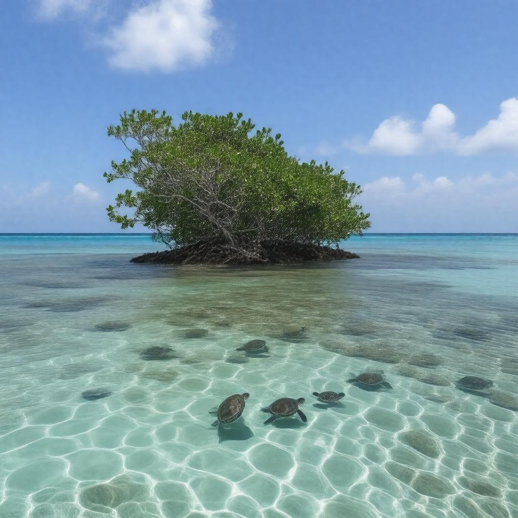 AI-created image of Klein Bonaire