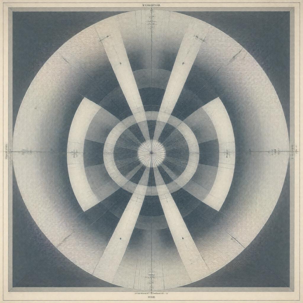 AI-created image of Klein geometry