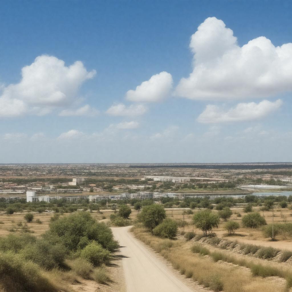 AI-created image of Klerksdorp, South Africa