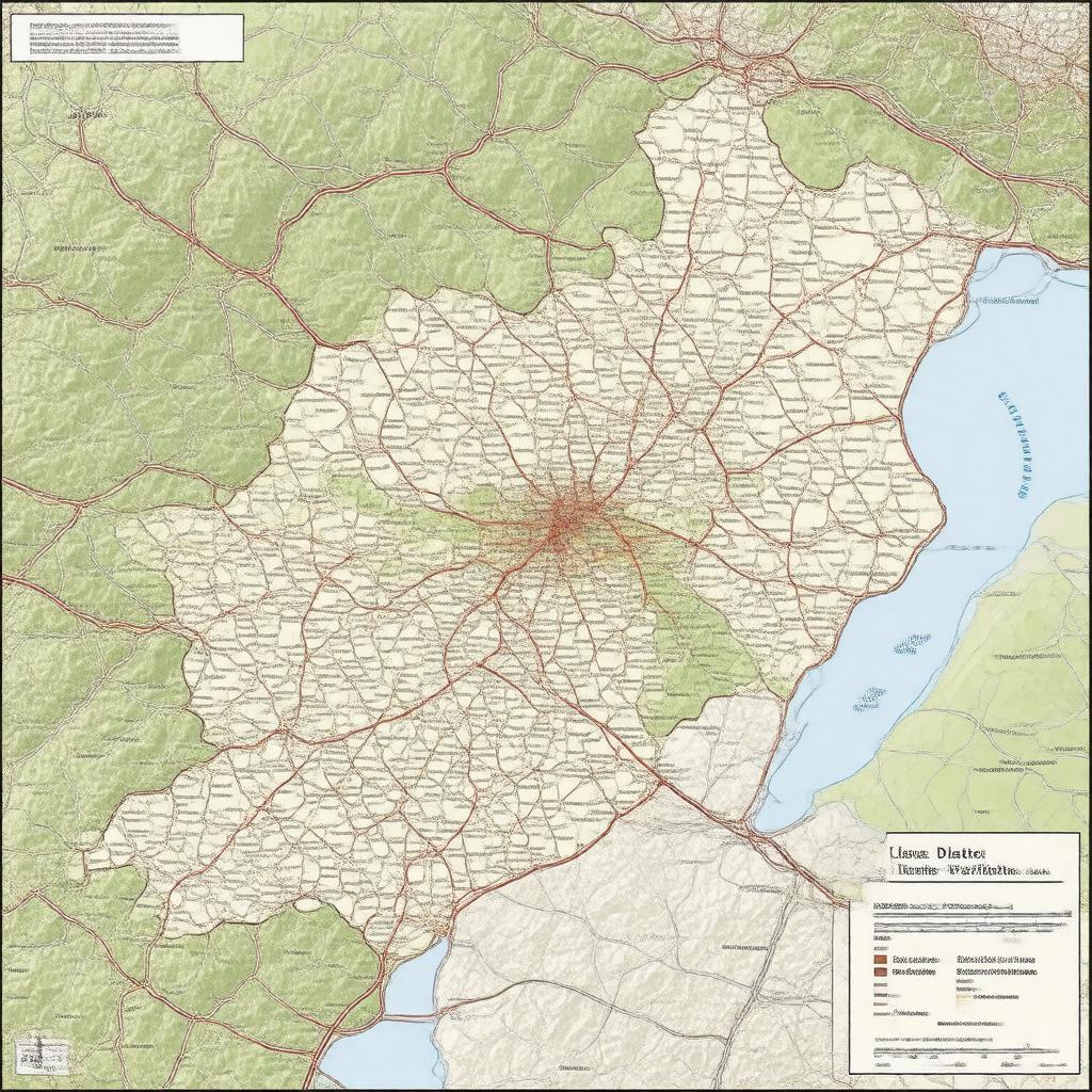 AI-created image of Kleve (district)