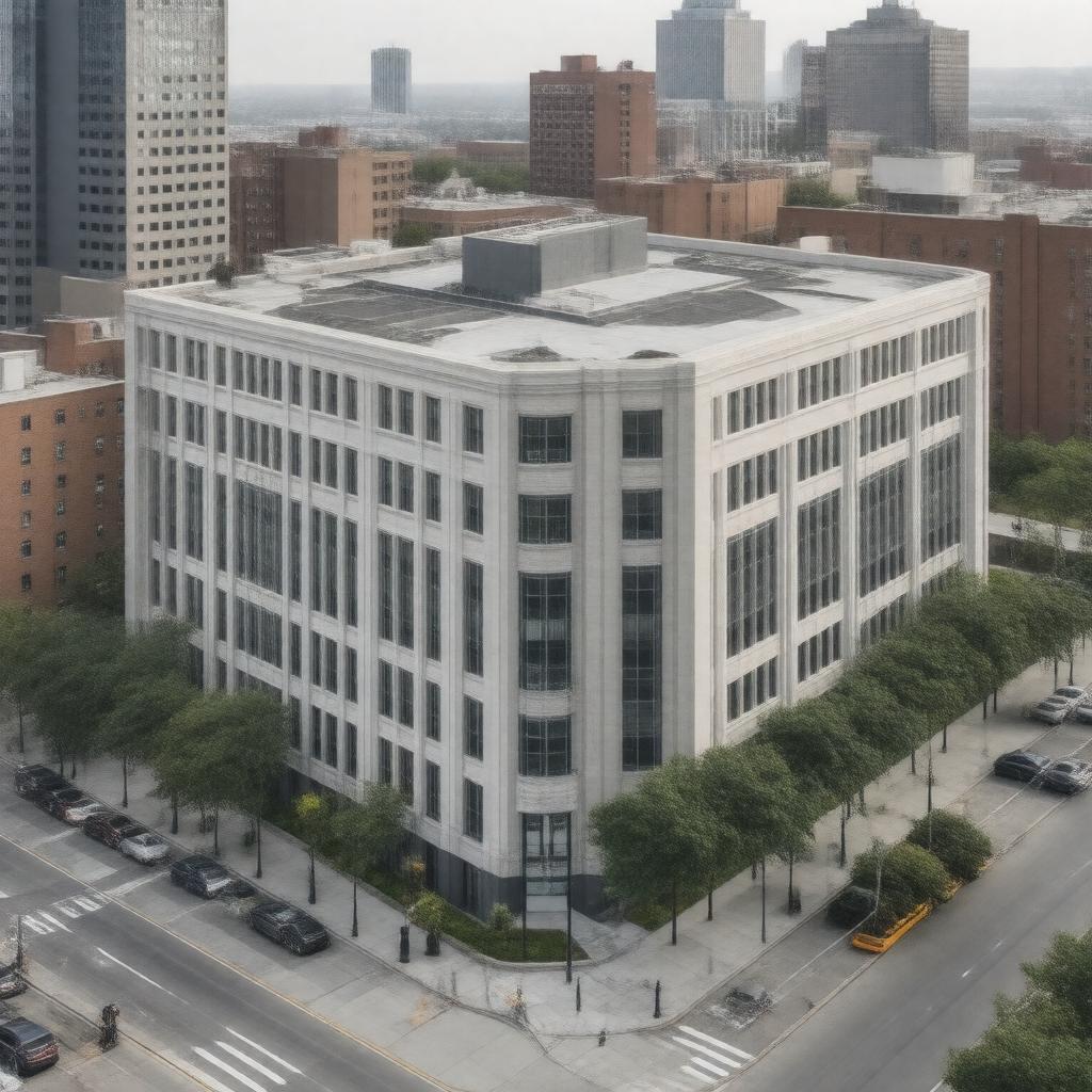 Click to view larger image AI-created image of Kline School of Law