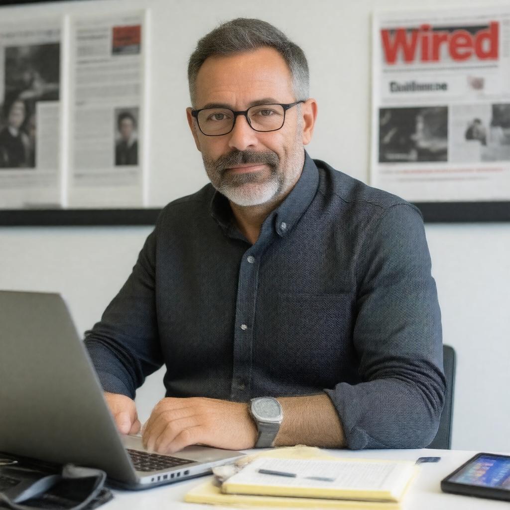 Click to view larger image AI-created image of Klint Finley