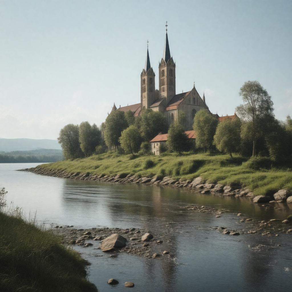 AI-created image of Kneiphof Island