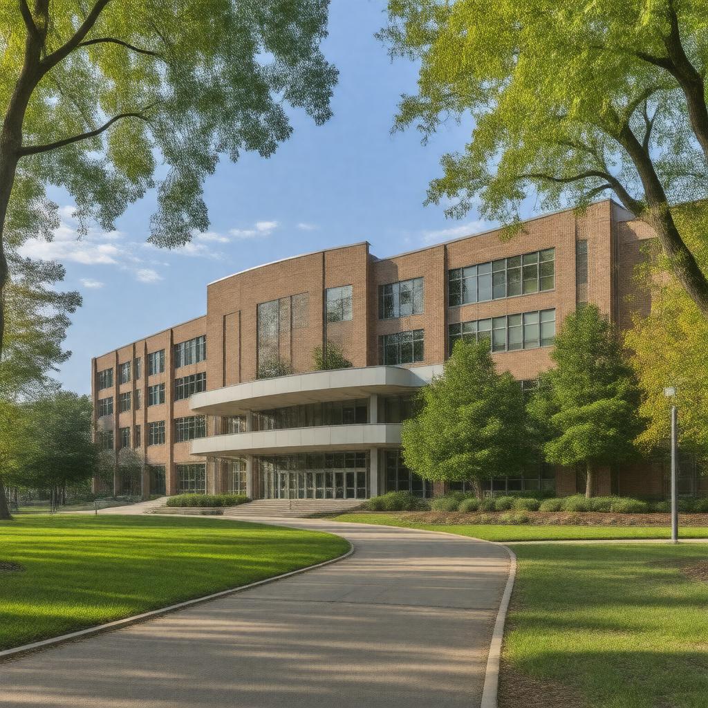 AI-created image of Knight Hall