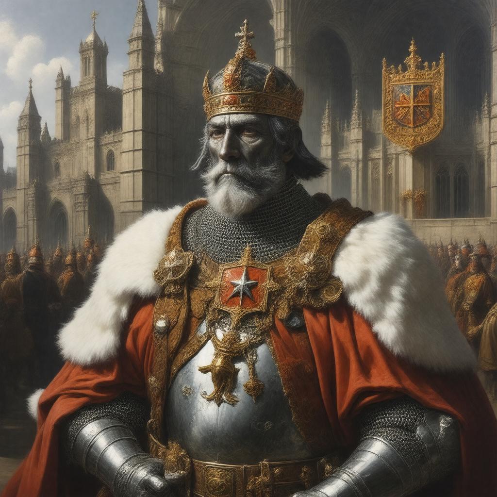 AI-created image of Knight of the Garter