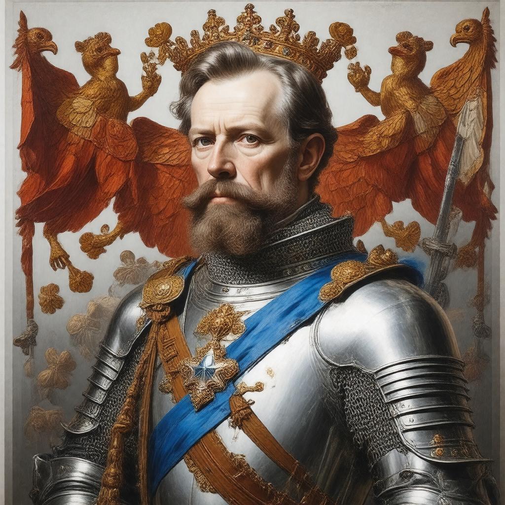 AI-created image of Knight of the Order of St Andrew