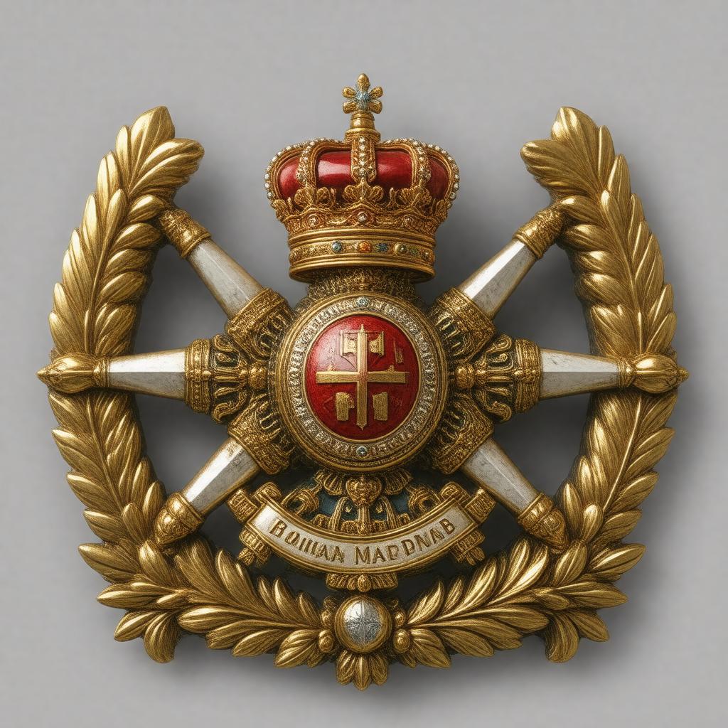 Click to view larger image AI-created image of Knight of the Order of the Crown of Brunei