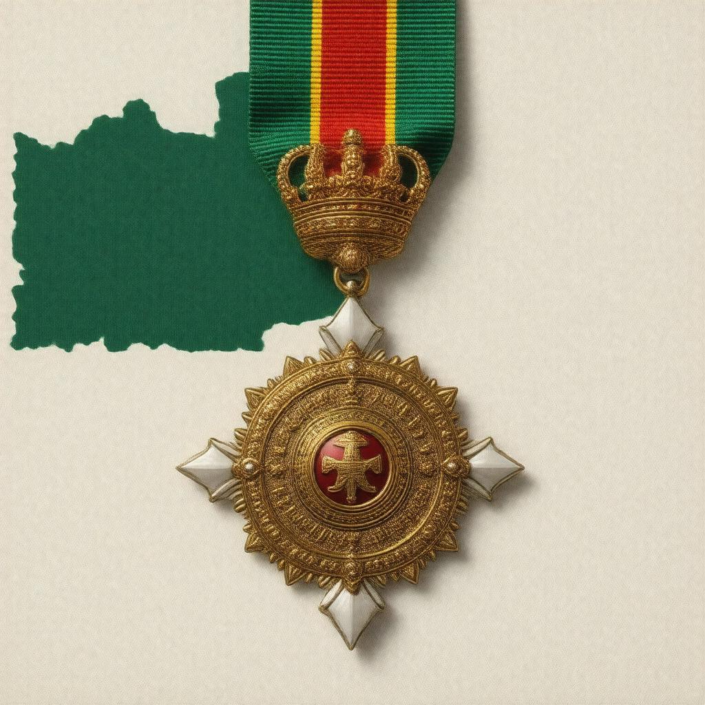Click to view larger image AI-created image of Knight of the Order of the Crown of Kedah