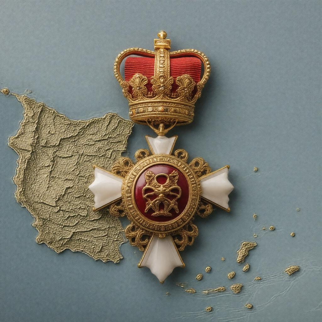 Click to view larger image AI-created image of Knight of the Order of the Crown of Pahang