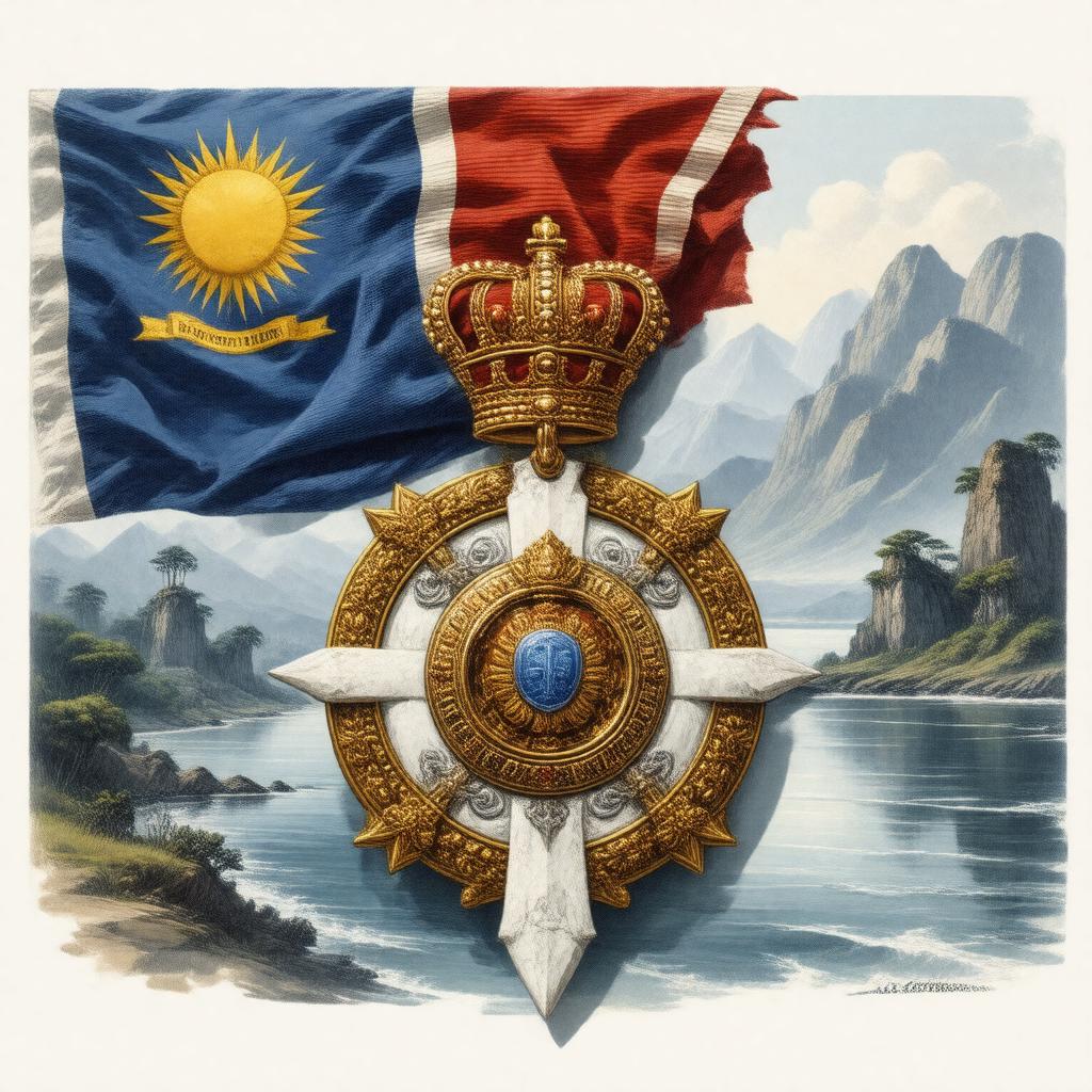 Click to view larger image AI-created image of Knight of the Order of the Crown of Sabah