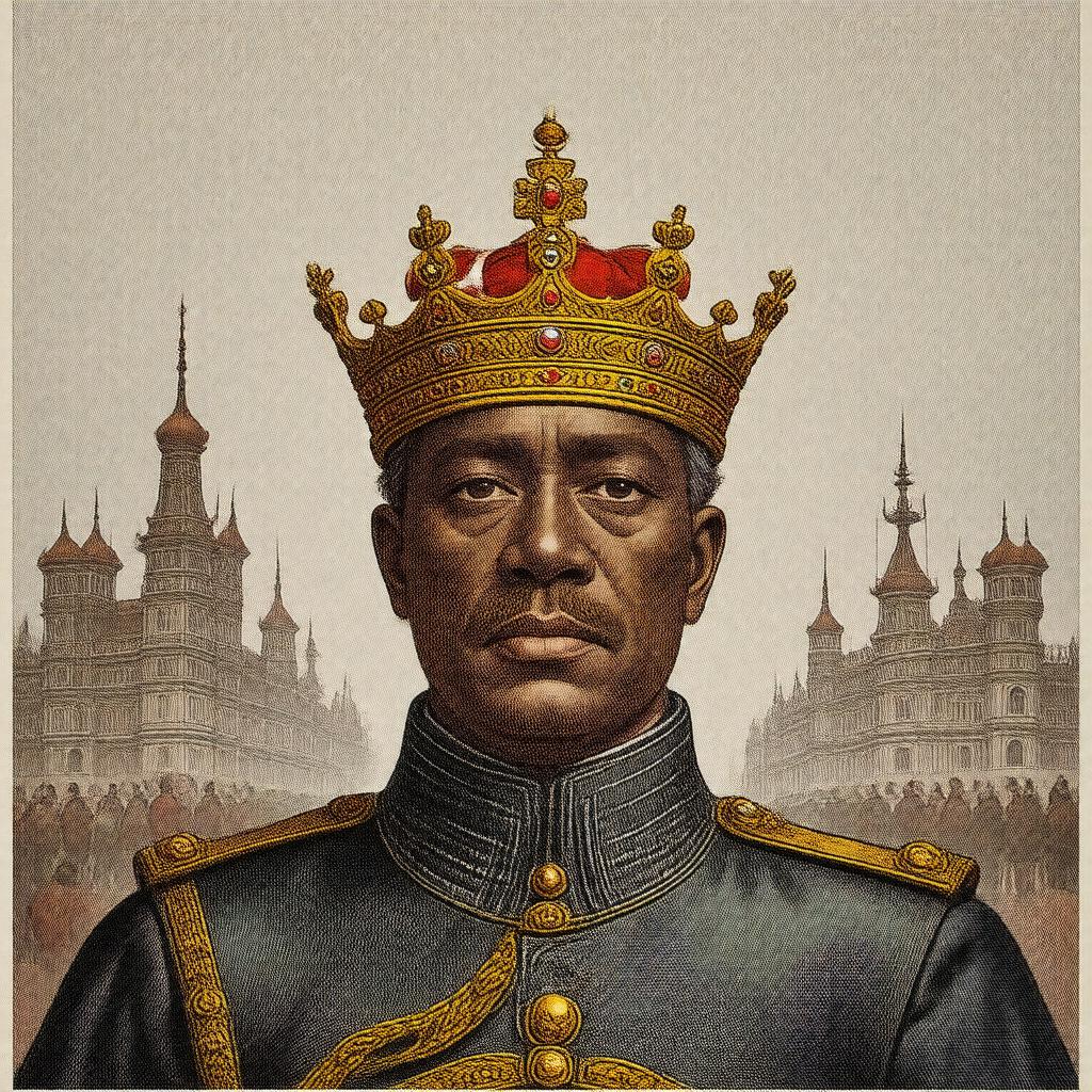 Click to view larger image AI-created image of Knight of the Order of the Crown of Selangor