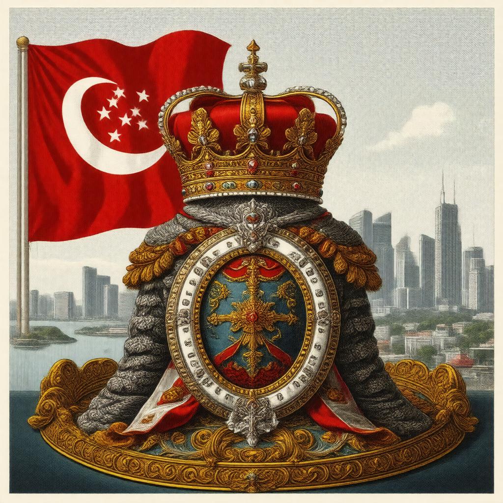AI-created image of Knight of the Order of the Crown of Singapore