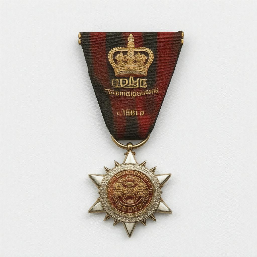 Click to view larger image AI-created image of Knight of the Order of the Crown of Terengganu