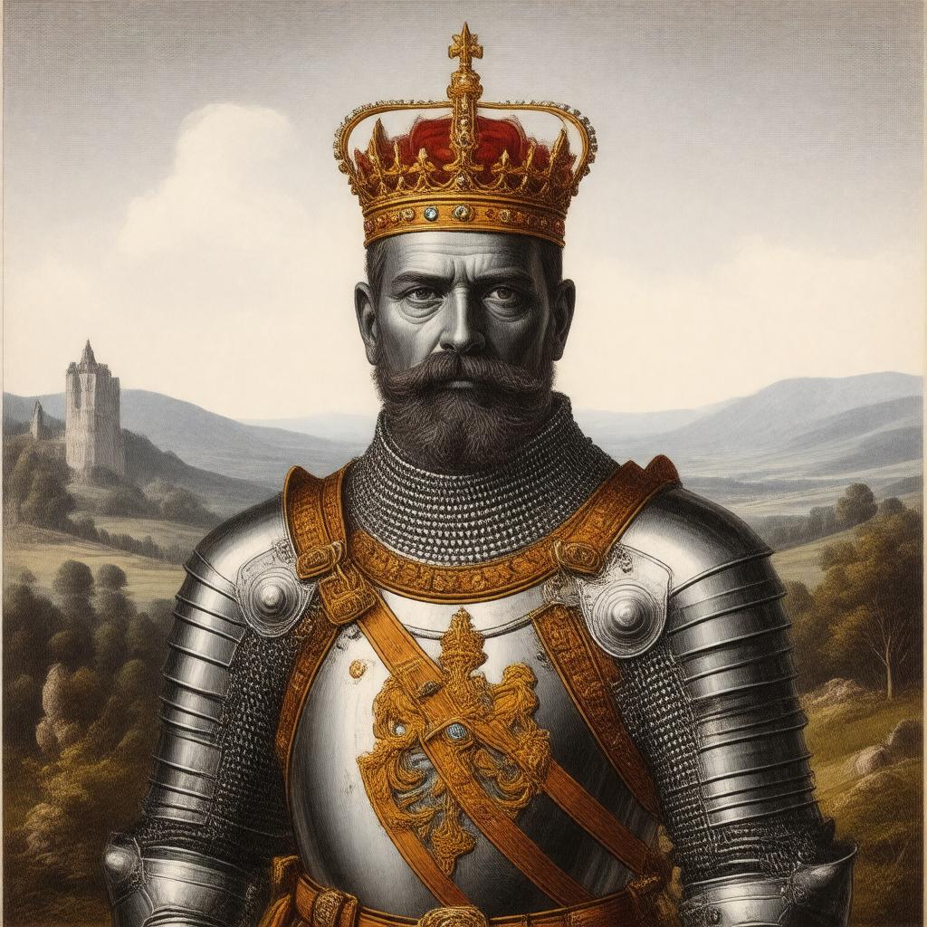 AI-created image of Knight of the Order of the Crown of Württemberg