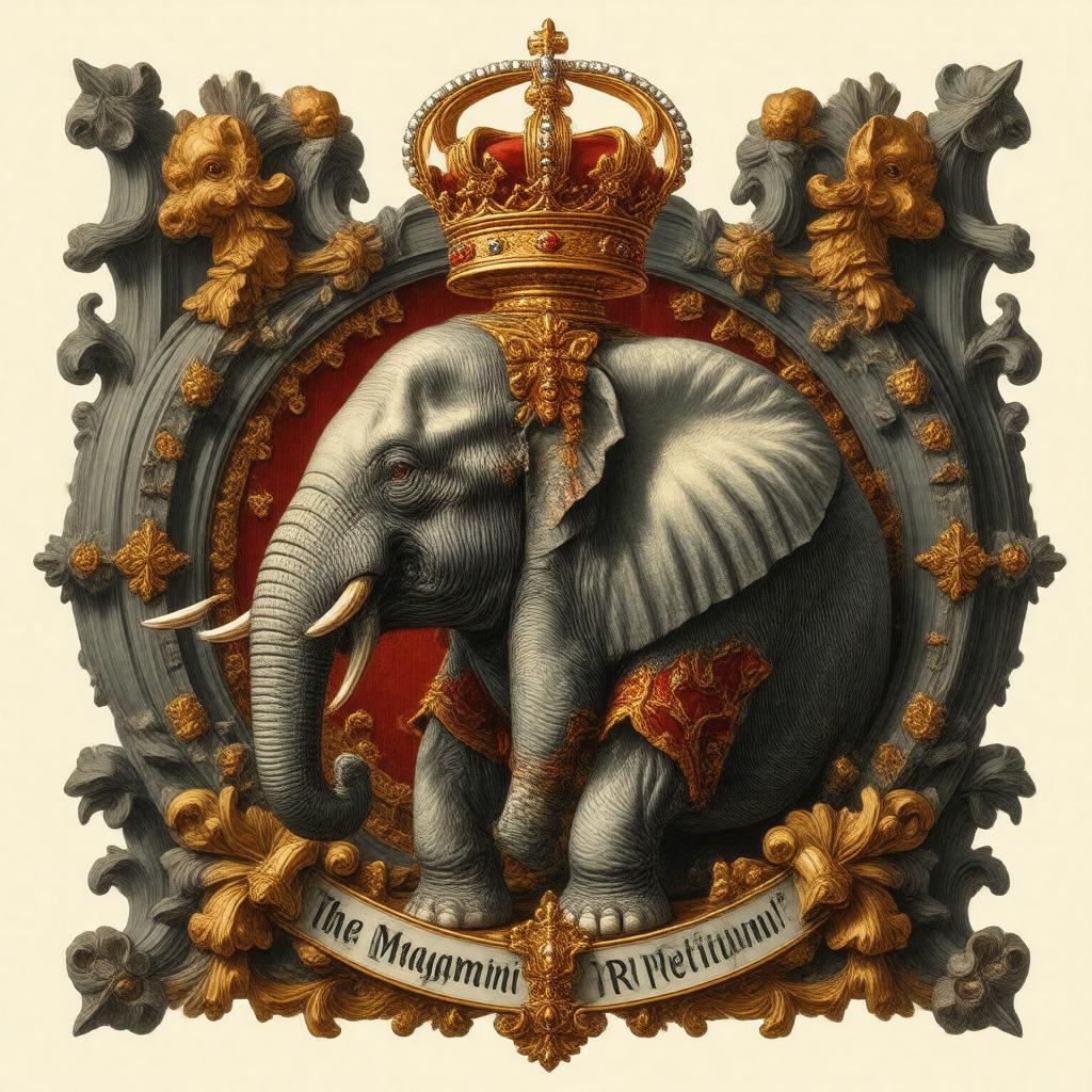 Click to view larger image AI-created image of Knight of the Order of the Elephant