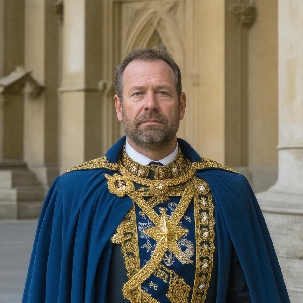 Click to view larger image AI-created image of Knight of the Order of the Garter