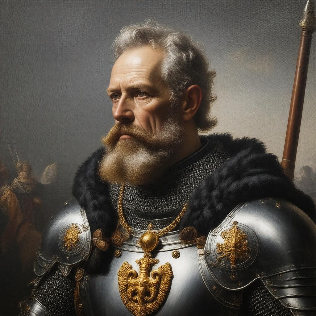 Click to view larger image AI-created image of Knight of the Order of the Golden Fleece