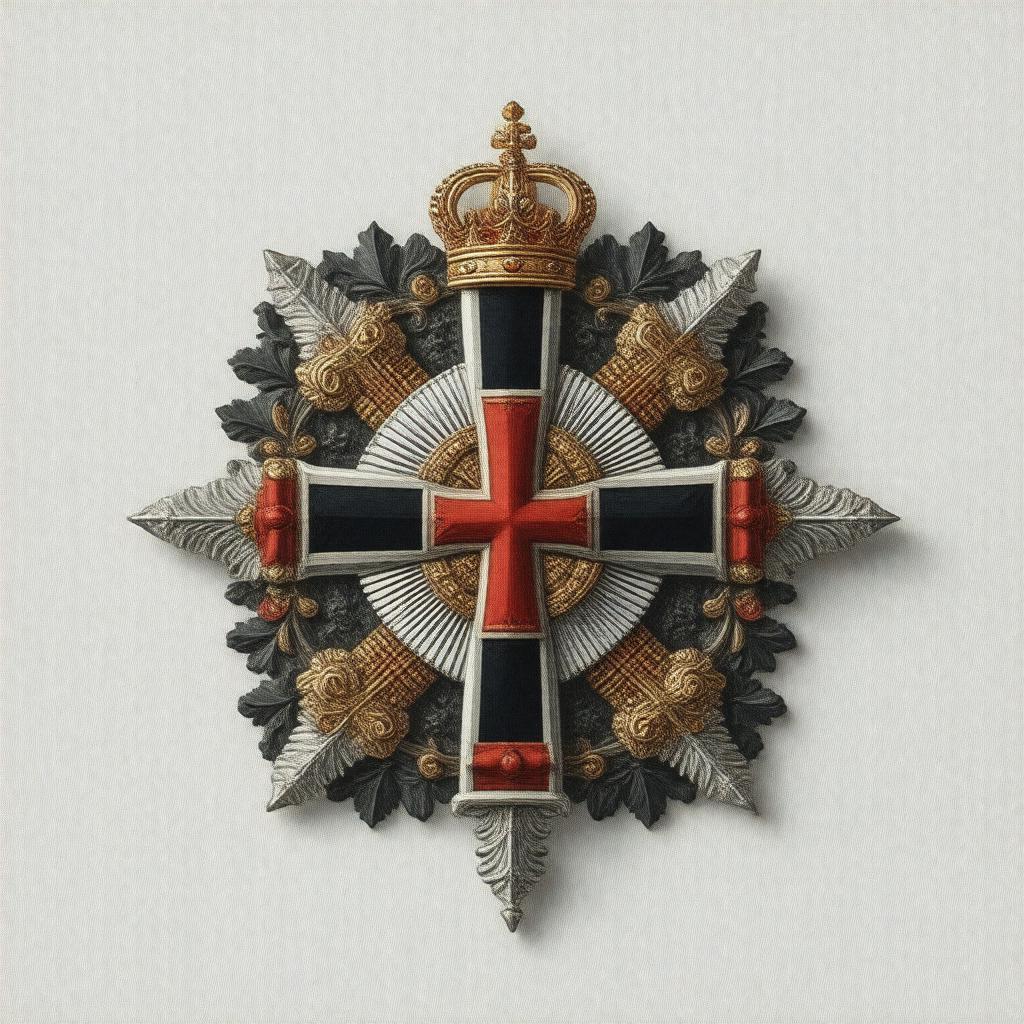Click to view larger image AI-created image of Knight of the Order of the Saviour