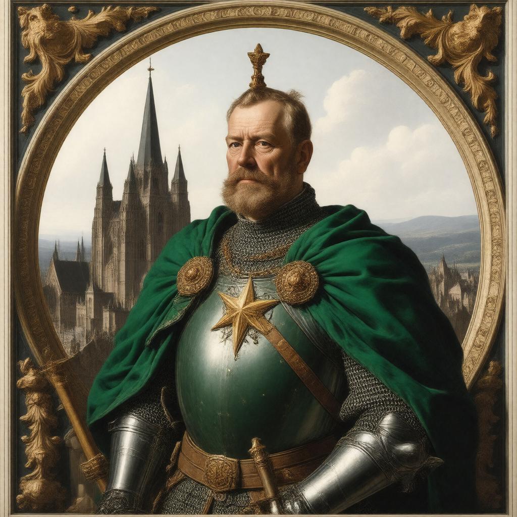 AI-created image of Knight of the Thistle