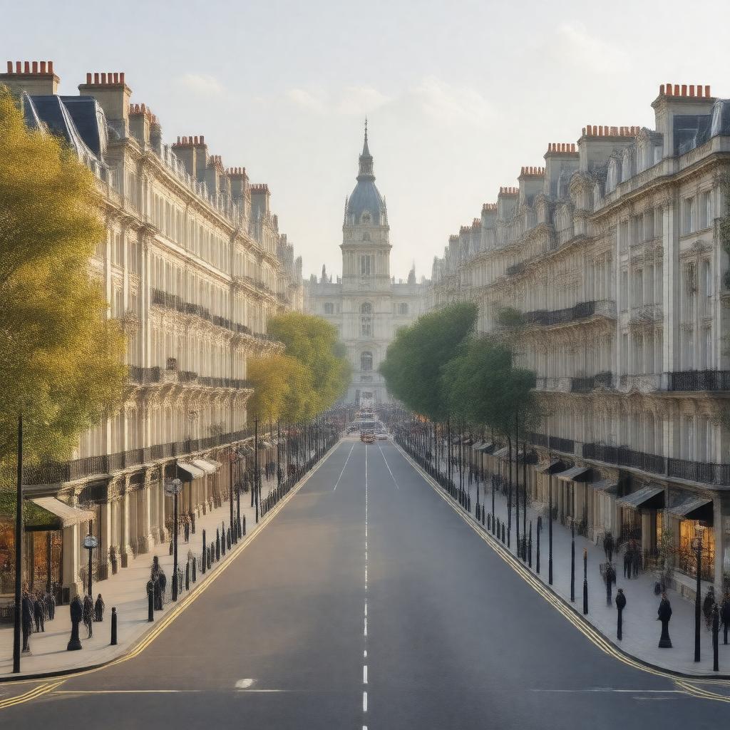 AI-created image of Knightsbridge