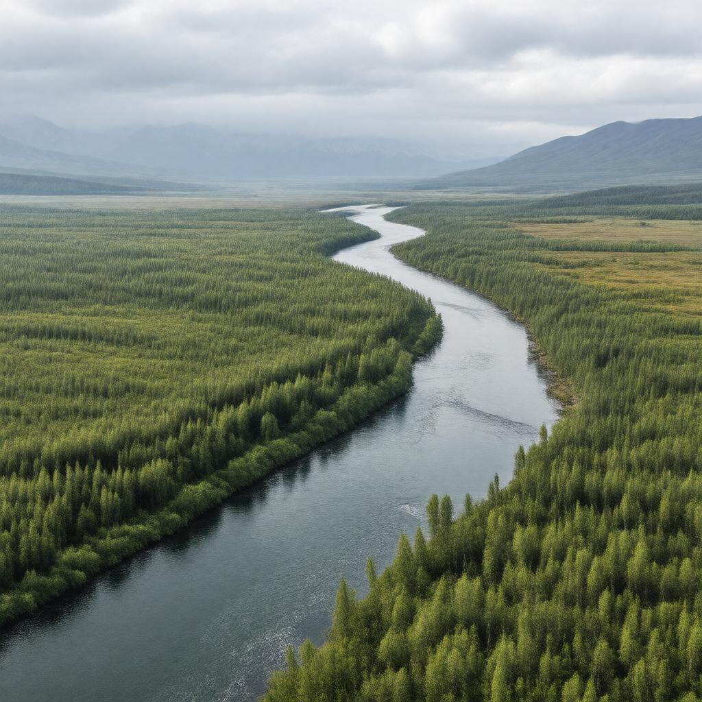 AI-created image of Knik Arm