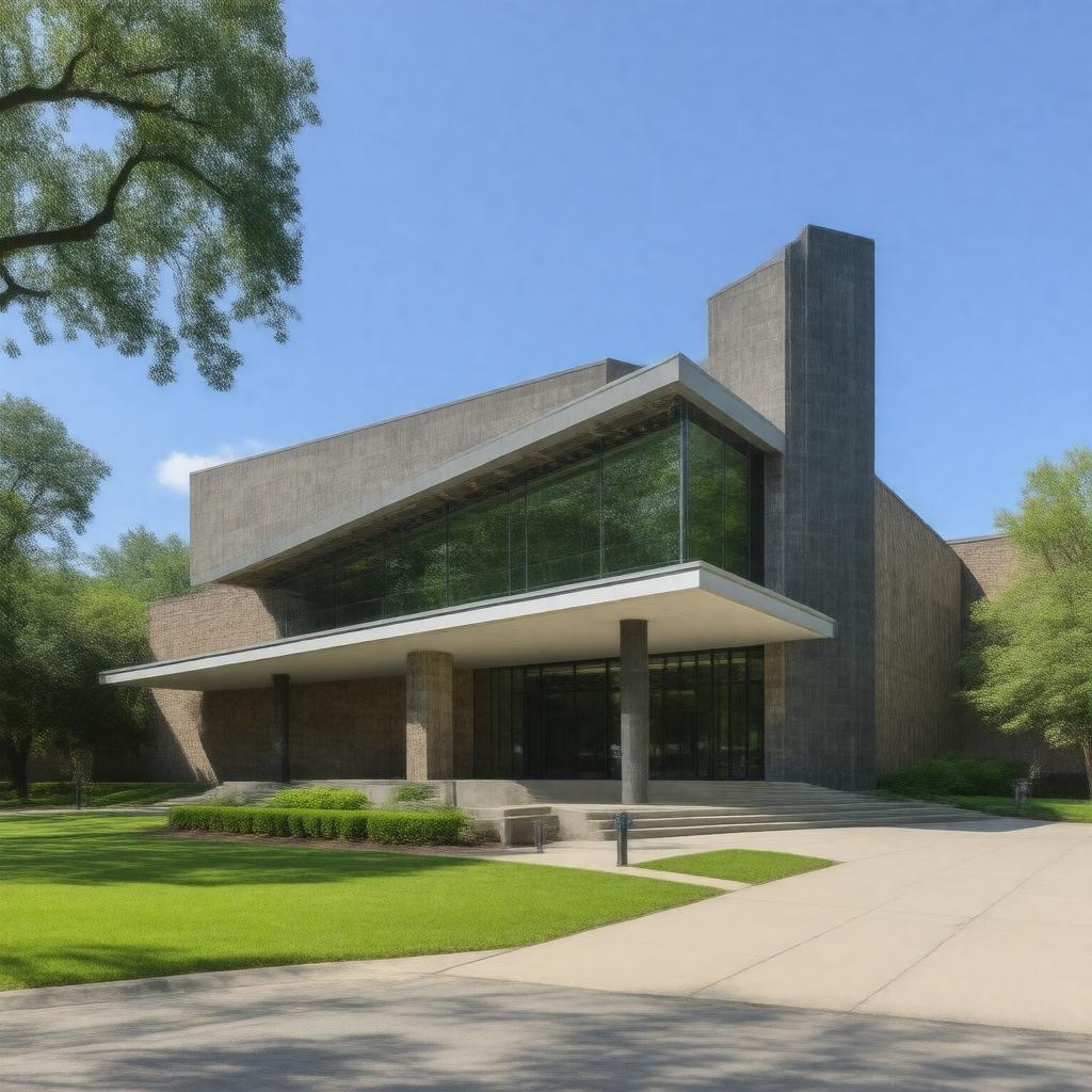 AI-created image of Knowlton School of Architecture