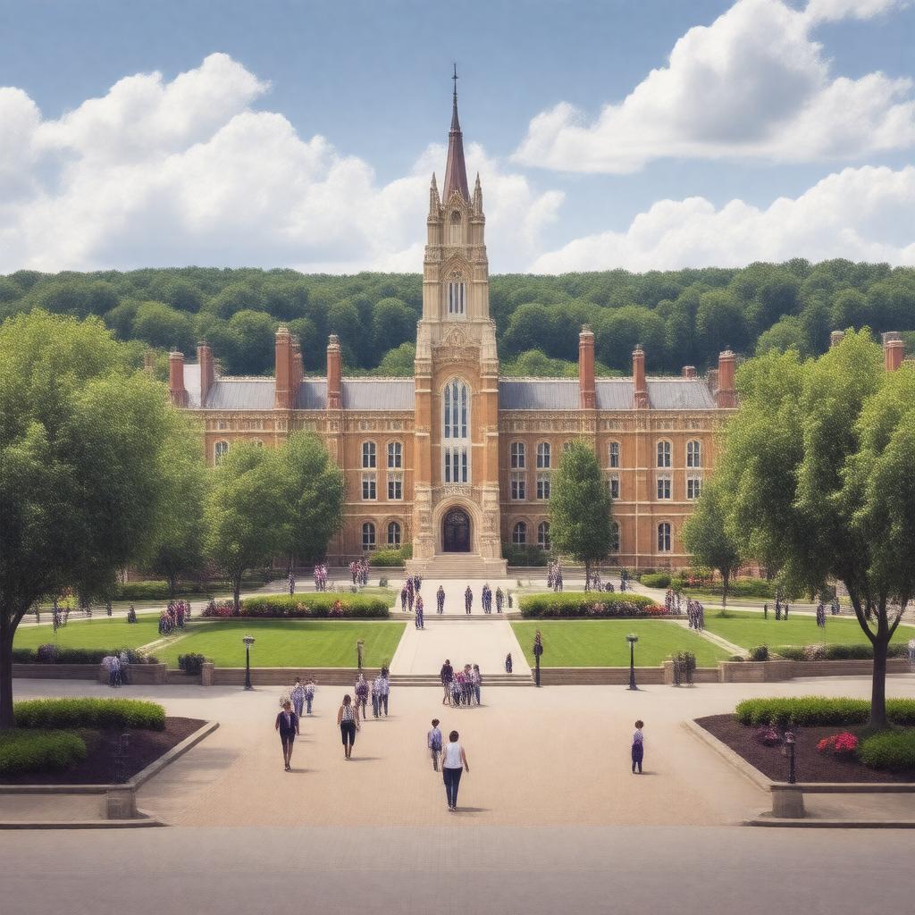 AI-created image of Knox College