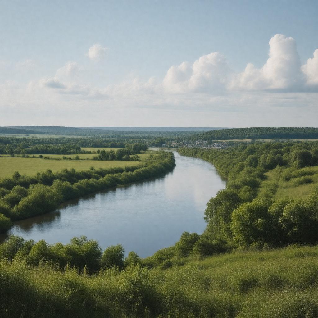 AI-created image of Knox County, Indiana