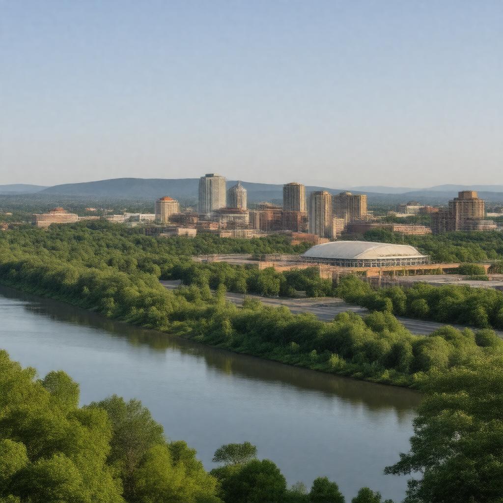 AI-created image of Knoxville, Tennessee, United States