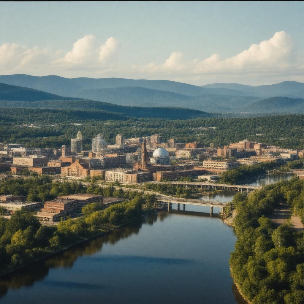 AI-created image of Knoxville, Tennessee