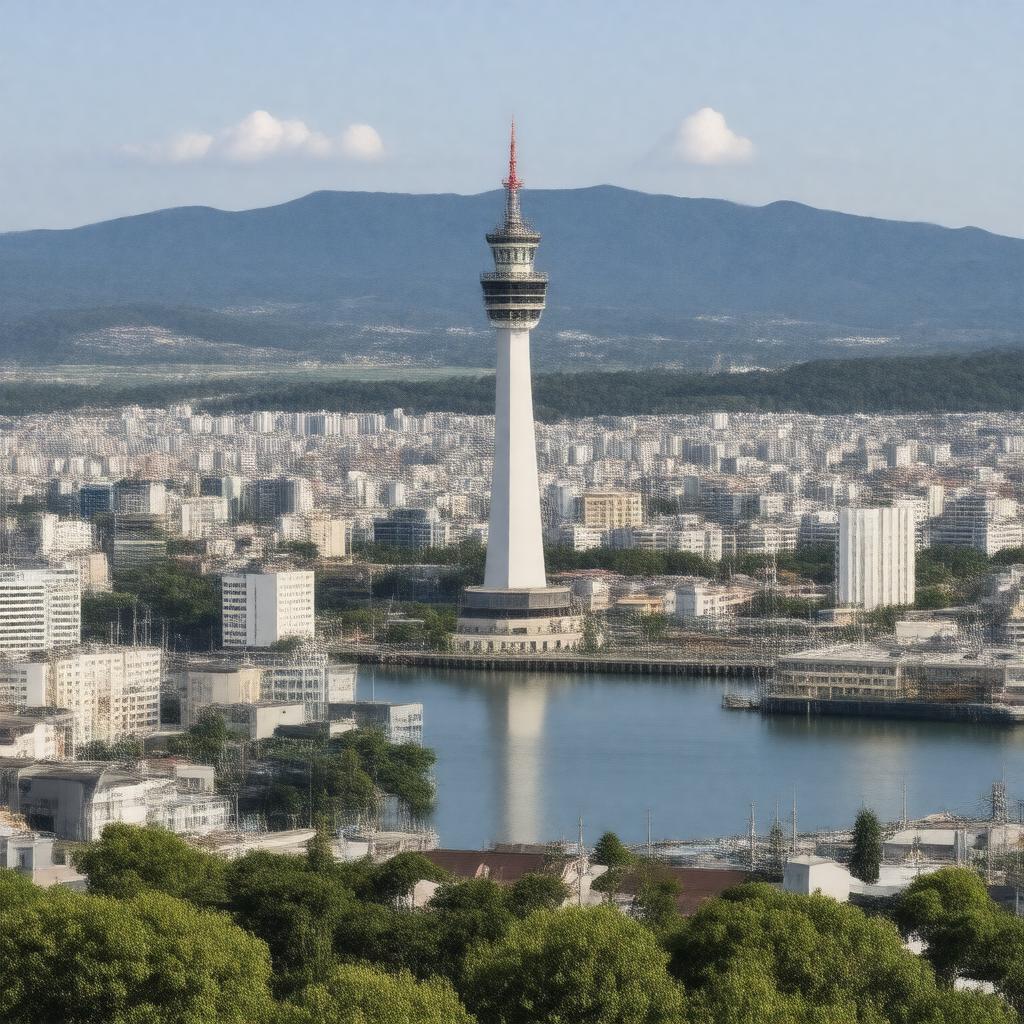 AI-created image of Kobe, Japan