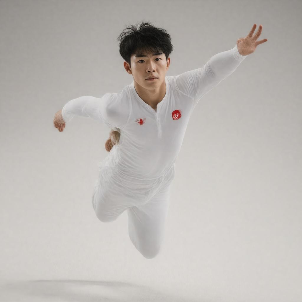 AI-created image of Kohei Uchimura