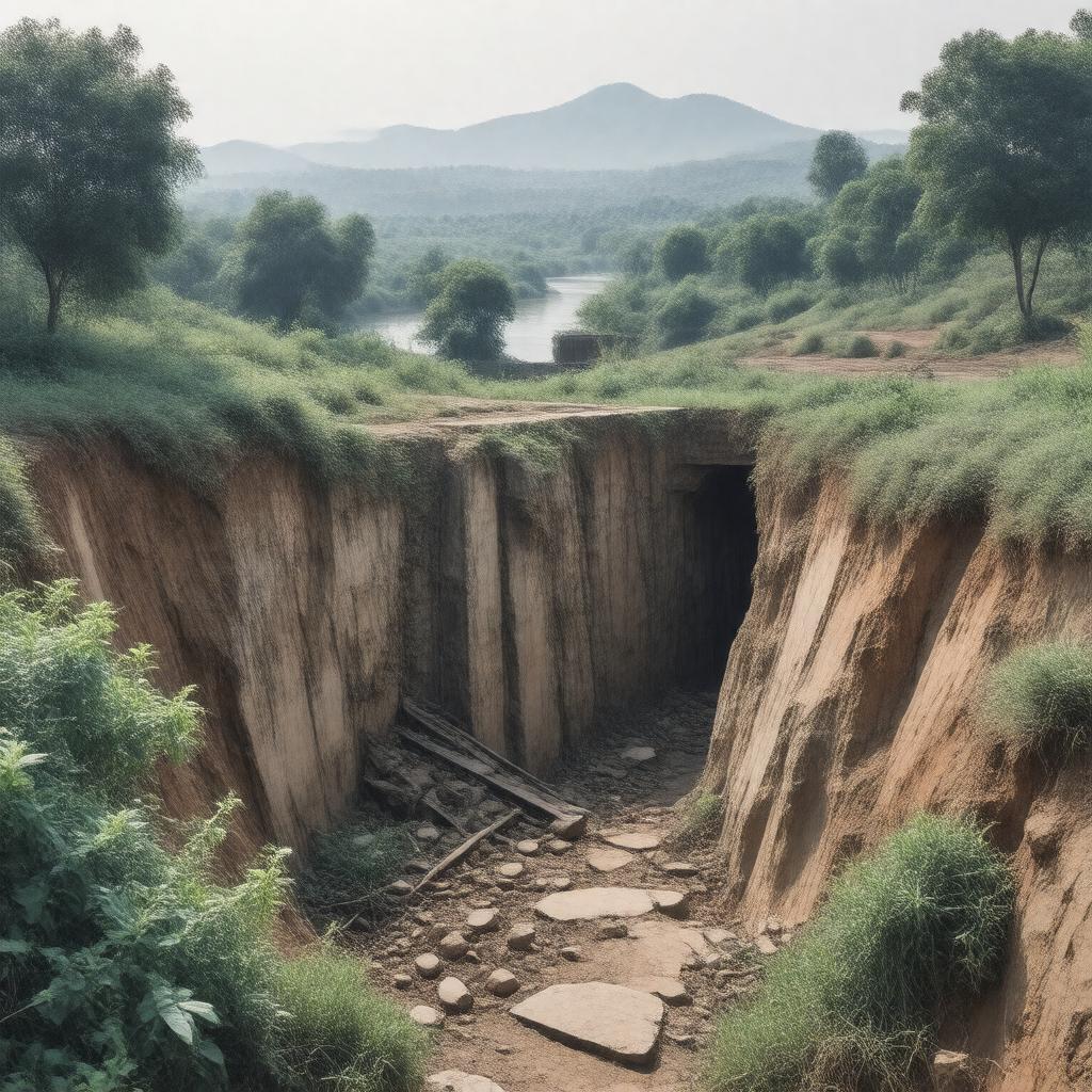 AI-created image of Kollur Mine