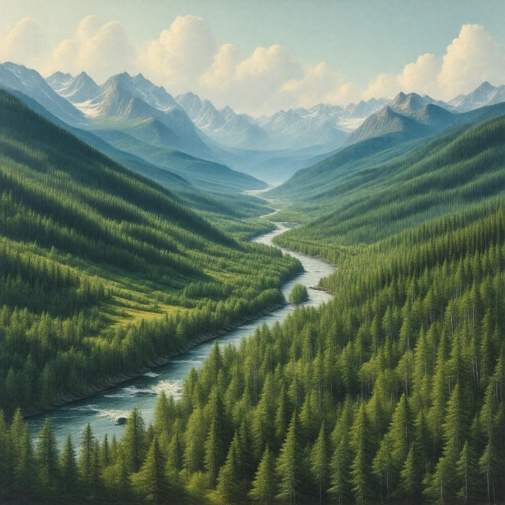 AI-created image of Komi Republic