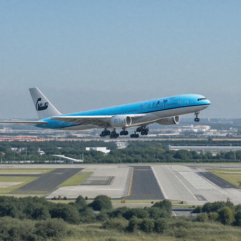 AI-created image of Koninklijke Luchtvaart Maatschappij