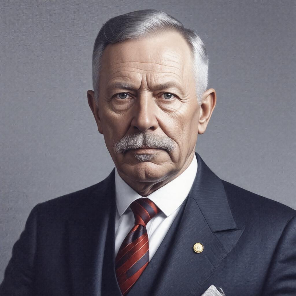 AI-created image of Konstantin Päts