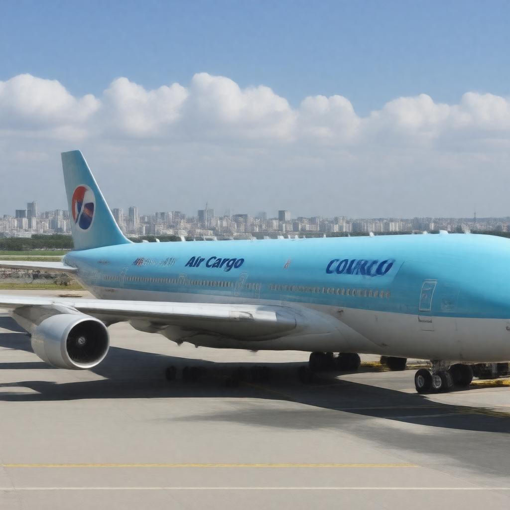 AI-created image of Korean Air Cargo