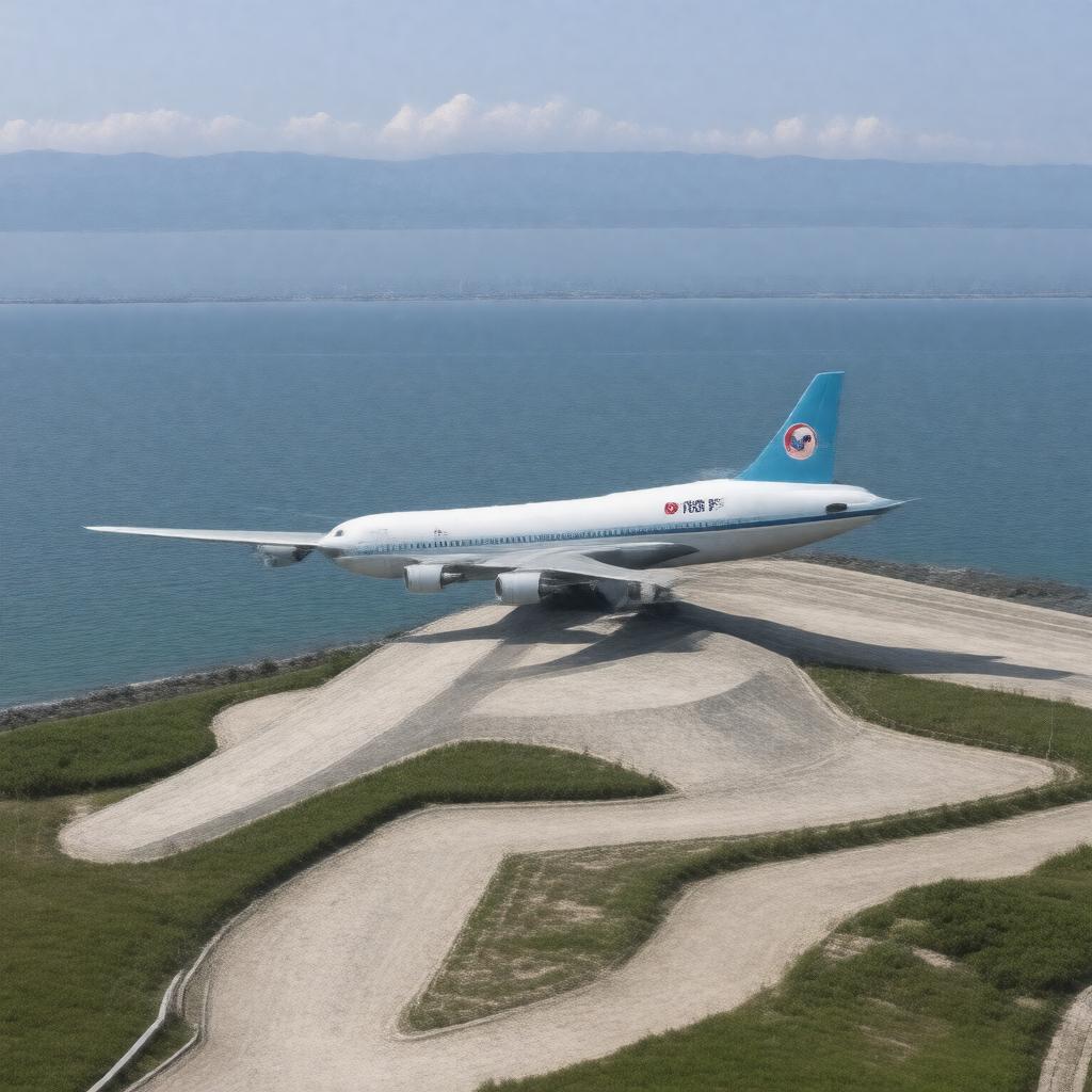 AI-created image of Korean Air Flight 007