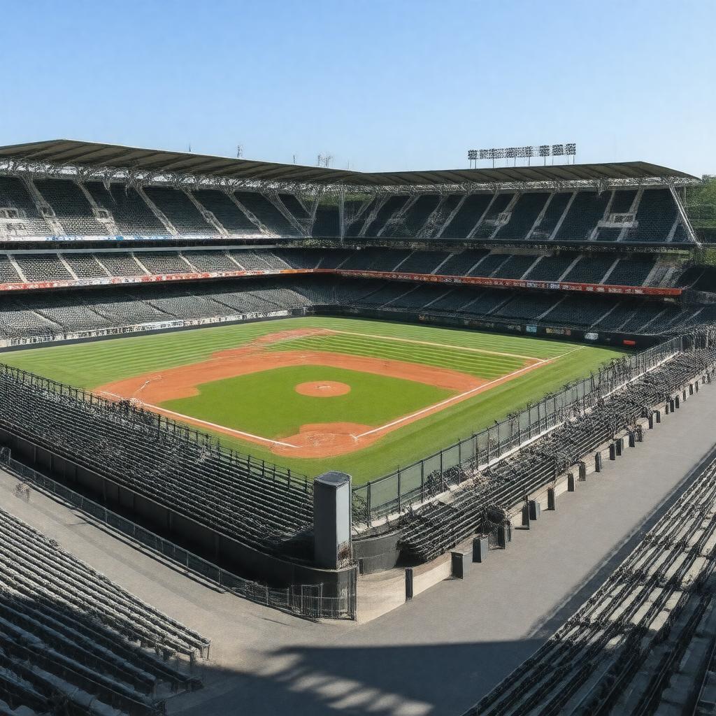 AI-created image of Koshien Stadium