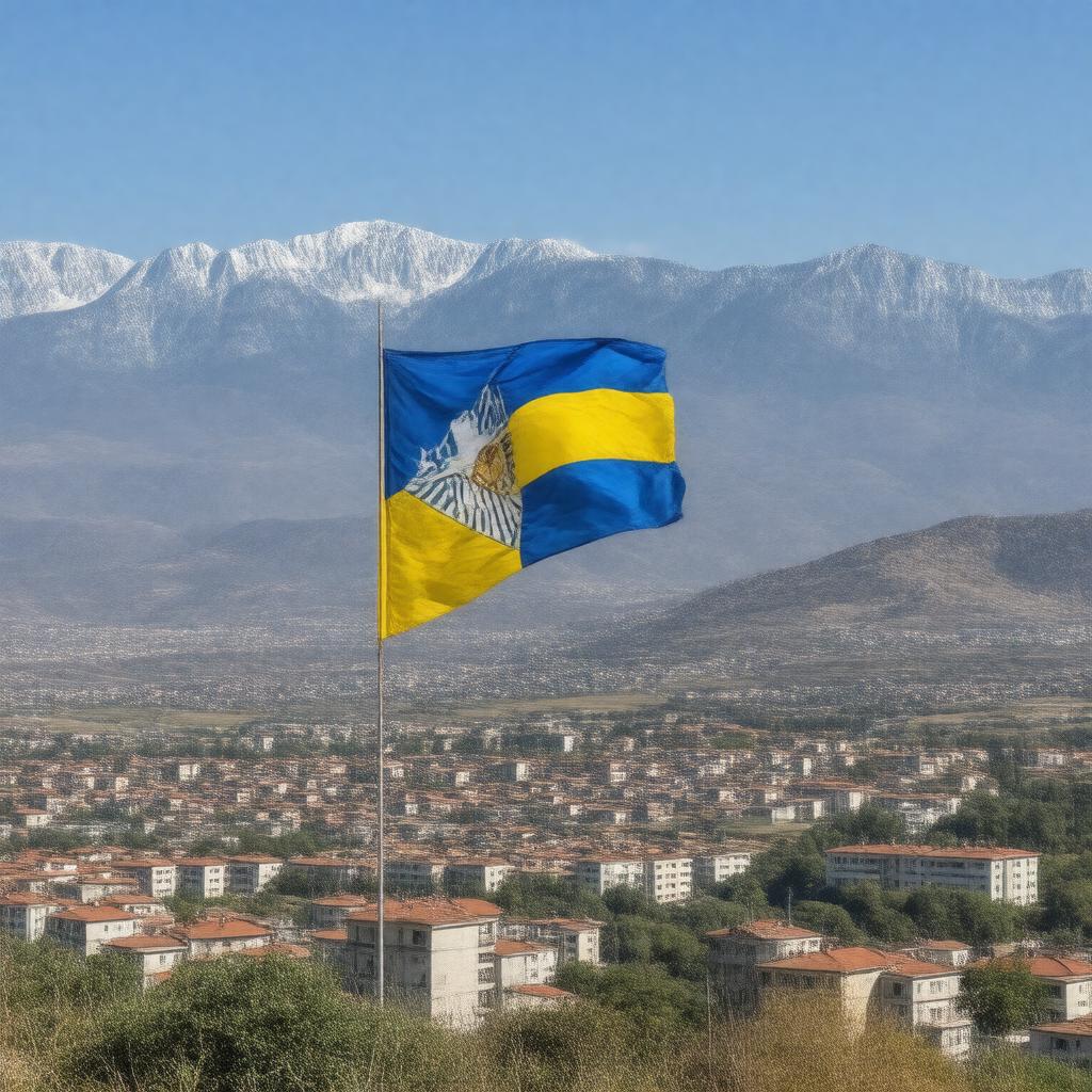 AI-created image of Kosovo