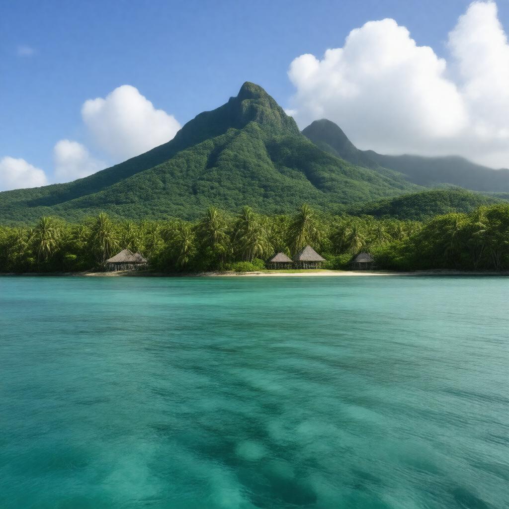 AI-created image of Kosrae
