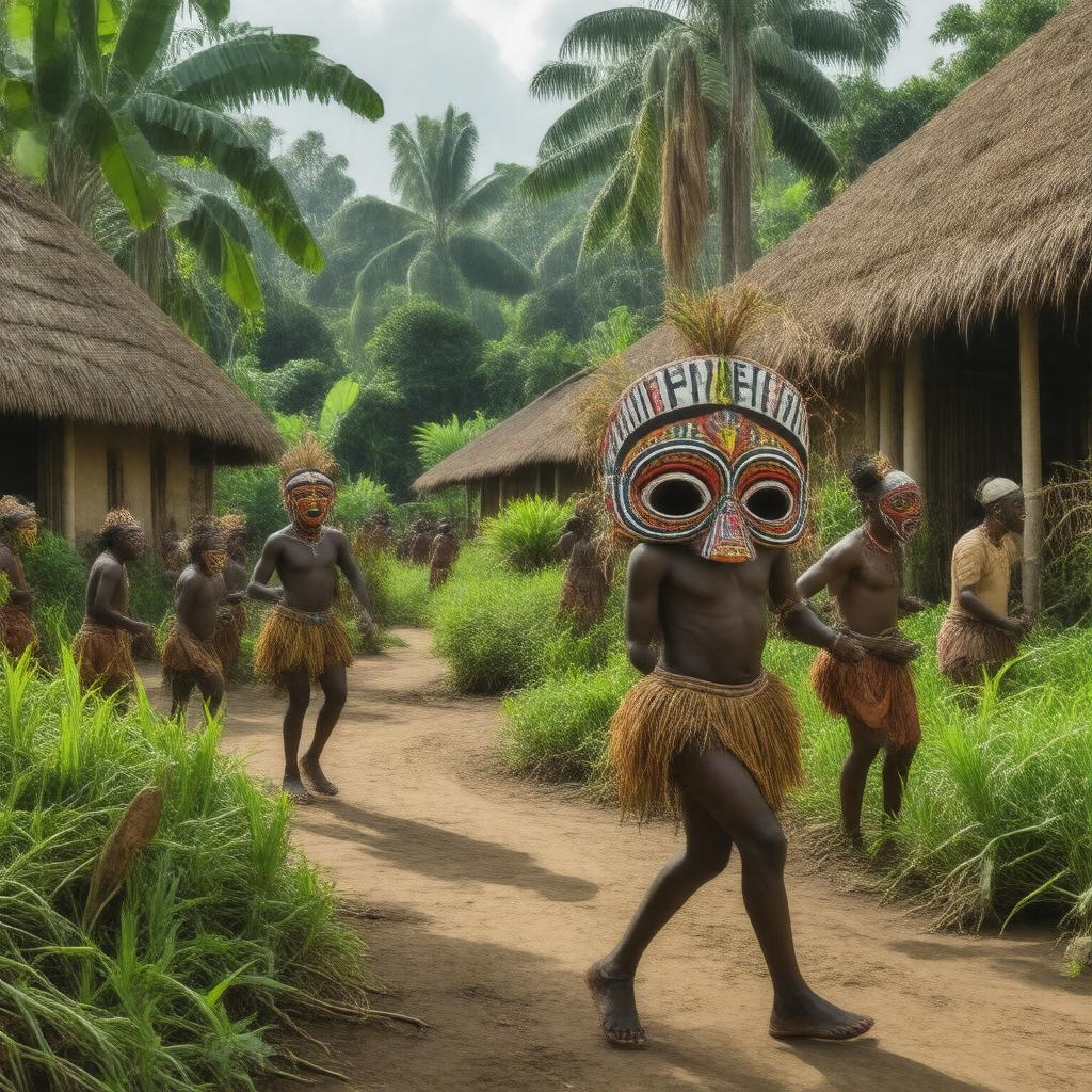 AI-created image of Kpelle