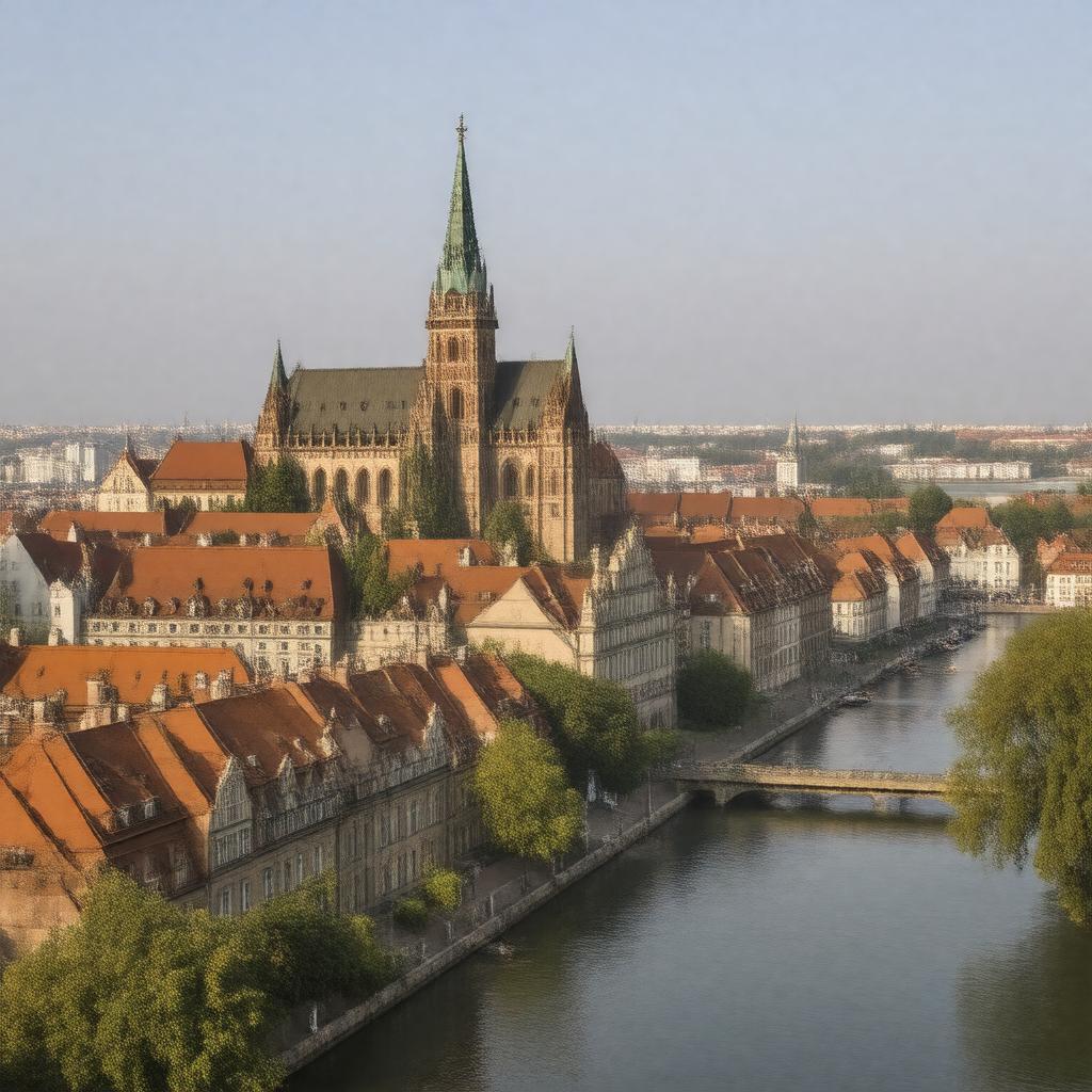 AI-created image of Kraków, Poland