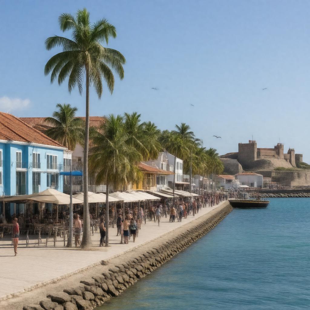 AI-created image of Kralendijk