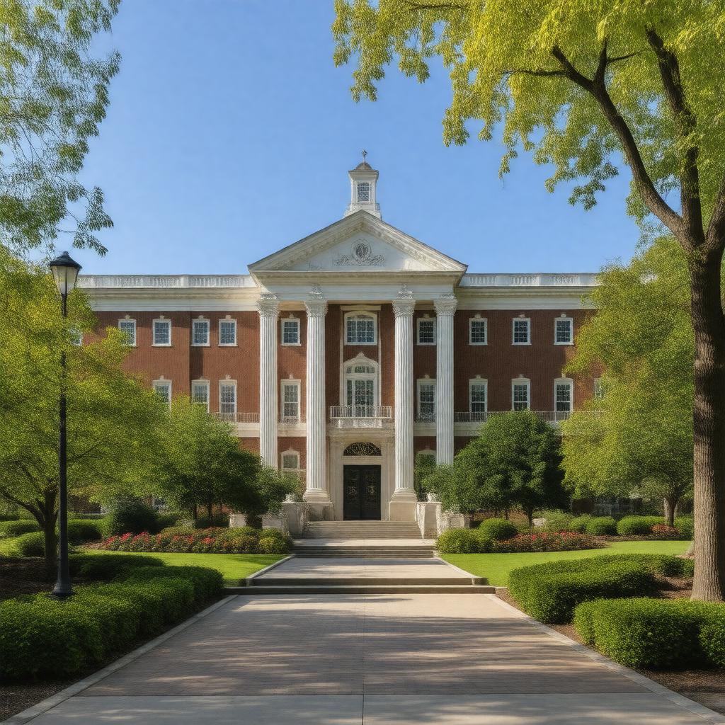 AI-created image of Krieger School of Arts and Sciences