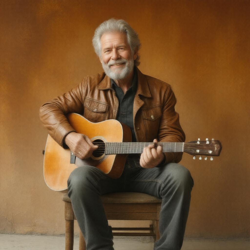 AI-created image of Kris Kristofferson